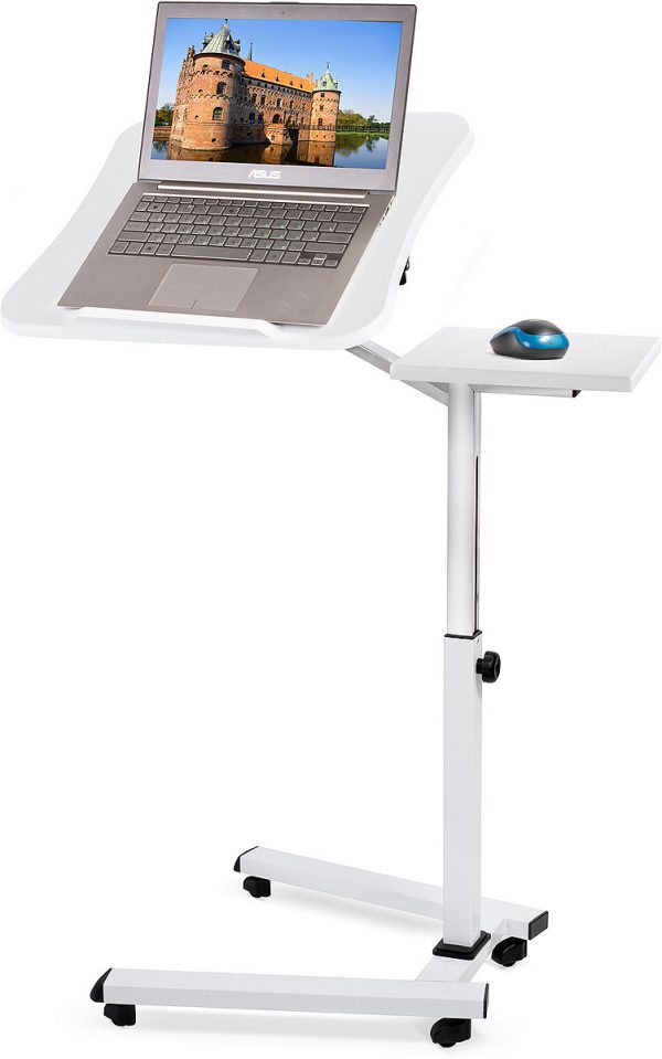 Стол для ноутбука с подставкой для мыши Tatkraft Like Цвет белый