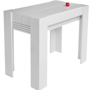 Стол обеденный трансформер от производителя Barel XL Цвет белый глянец
