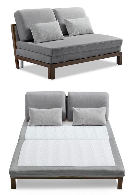 Кровать-диван от производителя Tilda Цвет серый