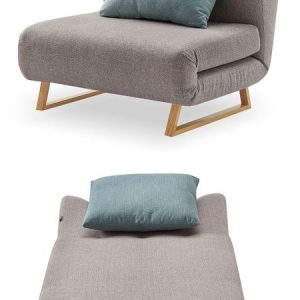 Кресло-кровать от производителя Rosy Цвет бежевый/мята