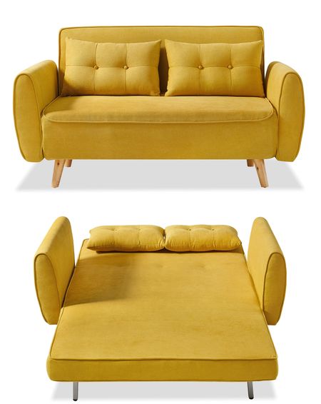 Диван-кровать от производителя Charm Цвет желтый