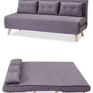 Диван-кровать от производителя Jillian Цвет лилово-серый