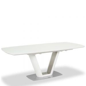 Стол обеденный от производителя Avanti Miami Цвет белый