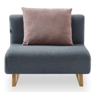 Кресло-кровать от производителя Rosy Цвет синий, коралловый