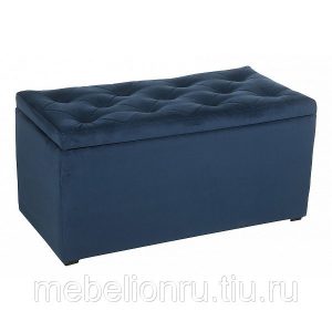 Банкетка-сундук в прихожую от производителя Мебельстория Тони-3Т Цвет синий