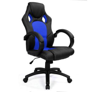 Компьютерное кресло от производителя Сostway ZK8033BLBL Цвет синий