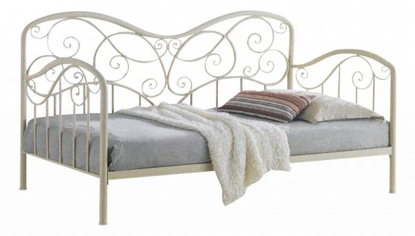 Кровать односпальная от производителя Woodville Inga Цвет белый 2000x900