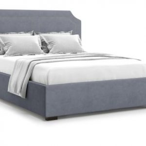 Кровать полутороспальная с ПМ от производителя Lago 140х200 Цвет серый