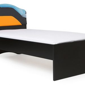 Детская кровать от производителя ABC KING Pilot Цвет оранжевый, серый