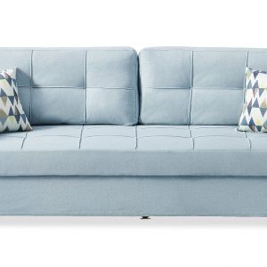 Диван-кровать от производителя Jeffrey Цвет серо-голубой