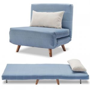 Кресло-кровать от производителя Flex Цвет голубой