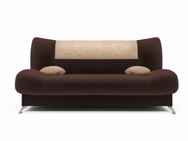 Диван- кровать от производителя Каноэ Цвет бежево-коричневый